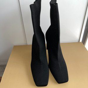 ZARA Heeled Socks Boot in size 11